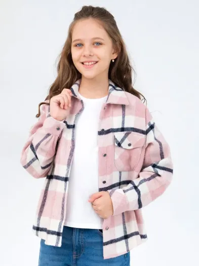 Chemise Jeunesse Essex Classics Coolmax Rose à Carreaux - Taille 14 Avec 2 Chokers - Neuve Sans étiquette