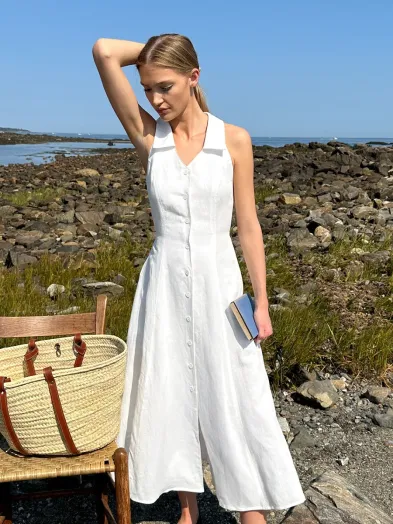 white christmas dresses Lauren Cotton Dress main image 1