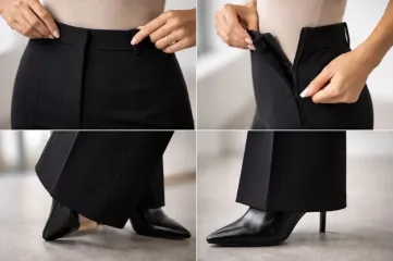 Stanno Pantaloni Lunghi Aderenti – 100% Poliestere – Colore Nero