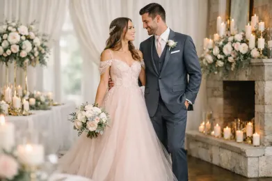 white christmas dresses Champagne Color Wedding Suit - Beigish Goldish Color Tuxedo - Rossi Man Leo  Tuxedo