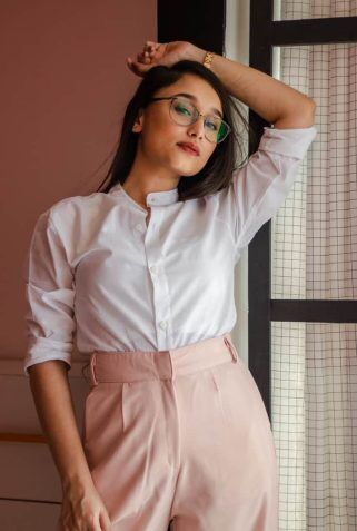 Top Da Donna A Maniche Corte Con Pieghe – Estate 2025 – Girocollo, Tessuto Elastico – Taglie S-3XL - 6